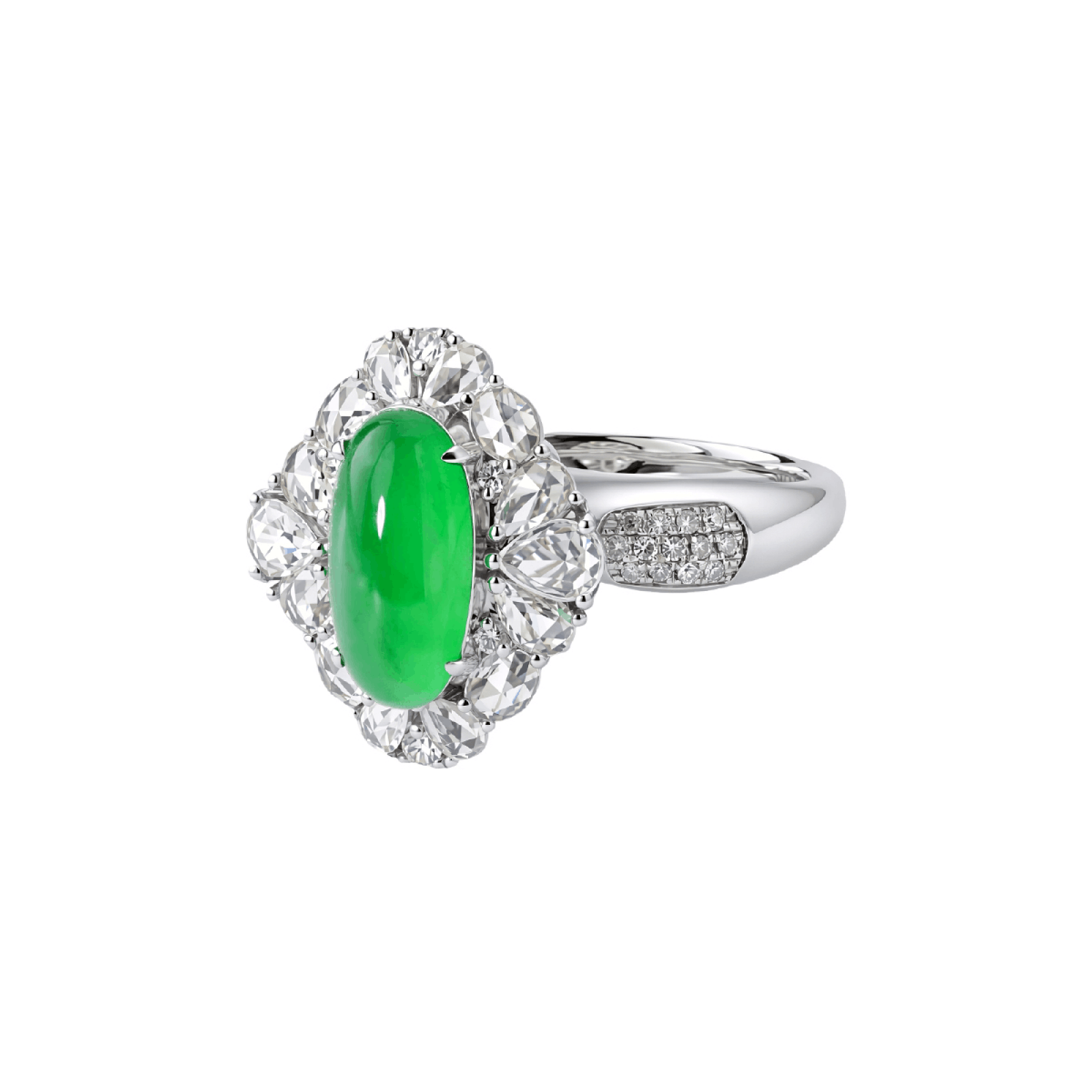Eye-Shape Ring