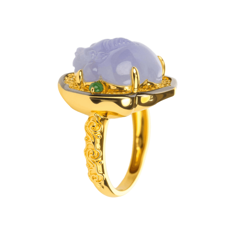 Lavender Pixiu Ring